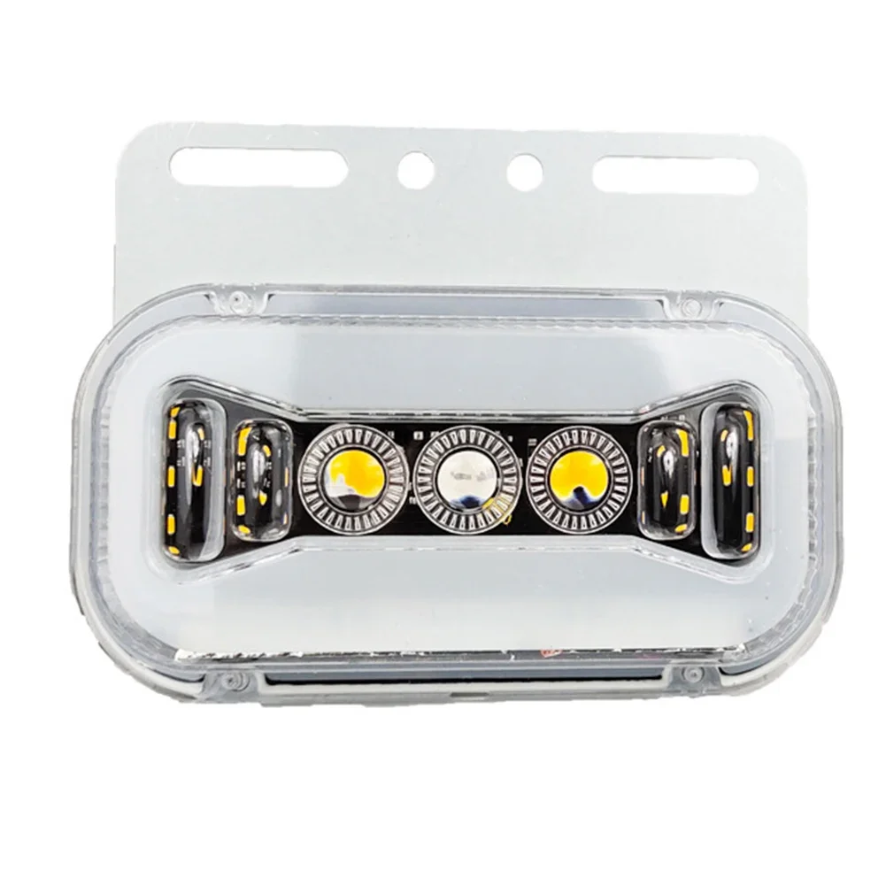 

Easy Install Side Lights Waterproof Truck Lights Green LED Truck Lights Long-lasting Usage Metal Construction Sleek Design