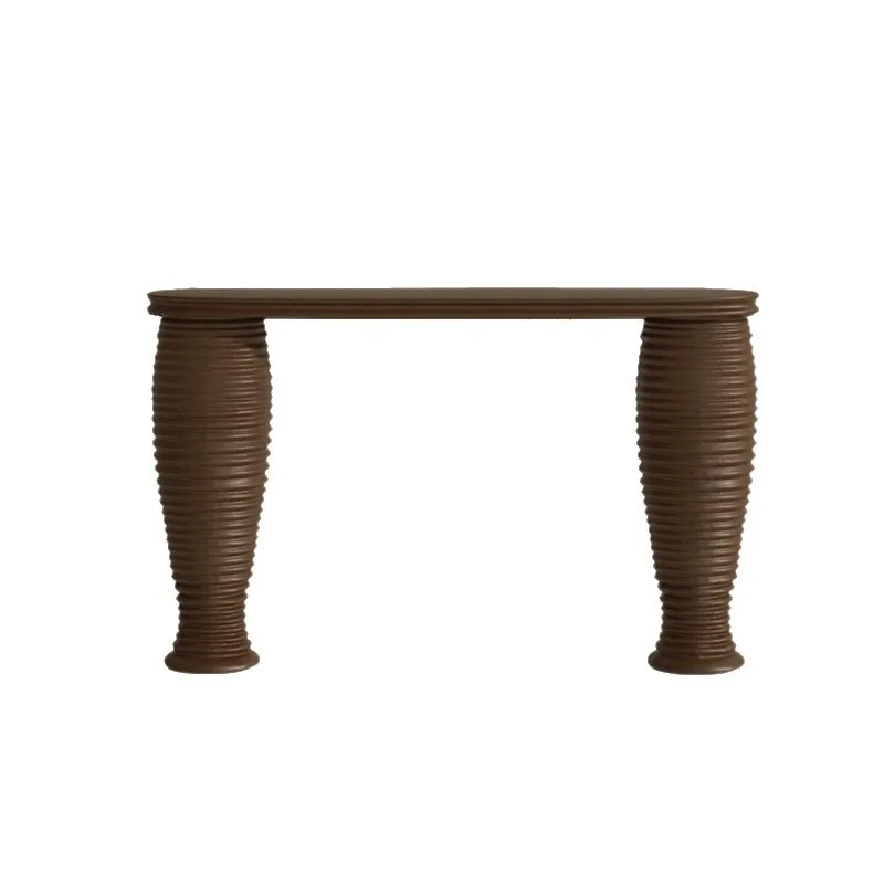 

Solid wood entrance table wabi-sabi mid-ancient style entrance corridor aisle case decoration homestay entrance