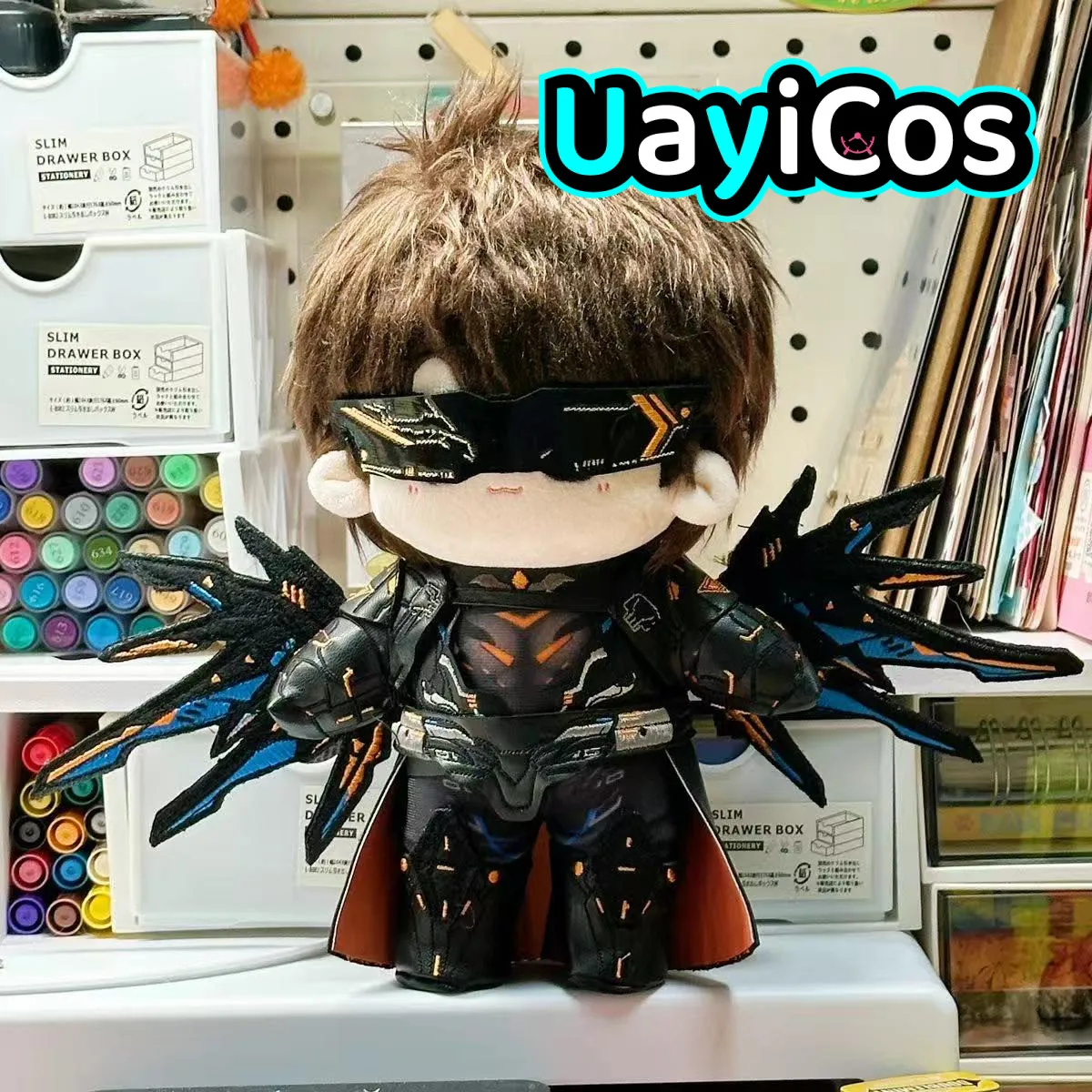 

В наличии 20 см кукольная одежда Love and Deepspace Caleb Wings перчатки очки пальто обувной костюм мягкие плюшевые куклы аниме игрушки для детей