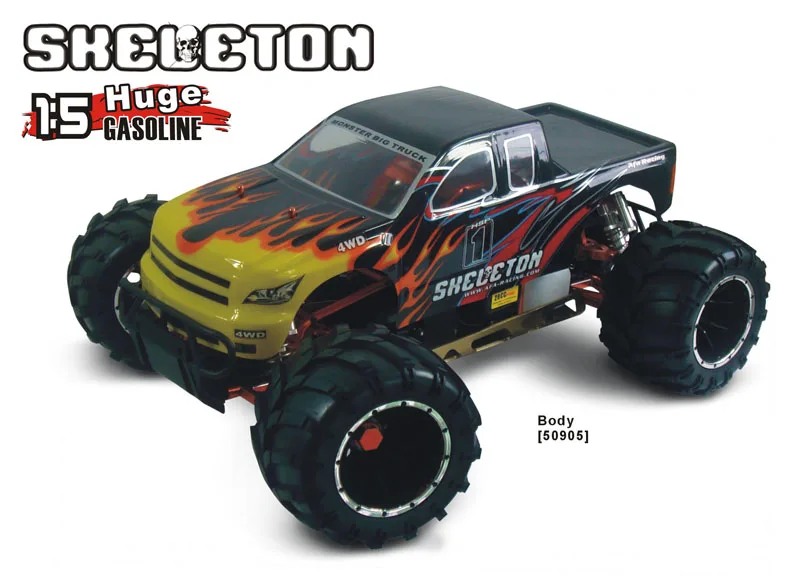 Lehoo Toys HSP 94050 High Speed Racing Hobby Car 1/5 Scale 2.4G 4WD Powered Off-road RC Truck