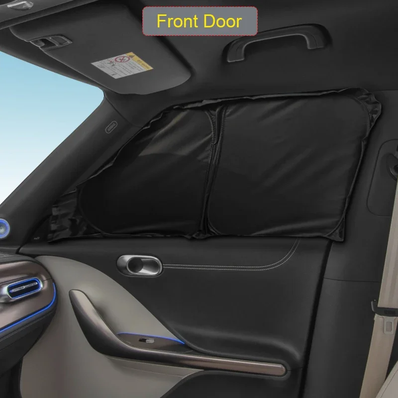 

Для Смарт # 1 2023-настоящее время автомобиля, черные окна, солнцезащитный козырек для конфиденциальности, авто, анти-УФ-изоляция, защитный чехол, аксессуары для интерьера