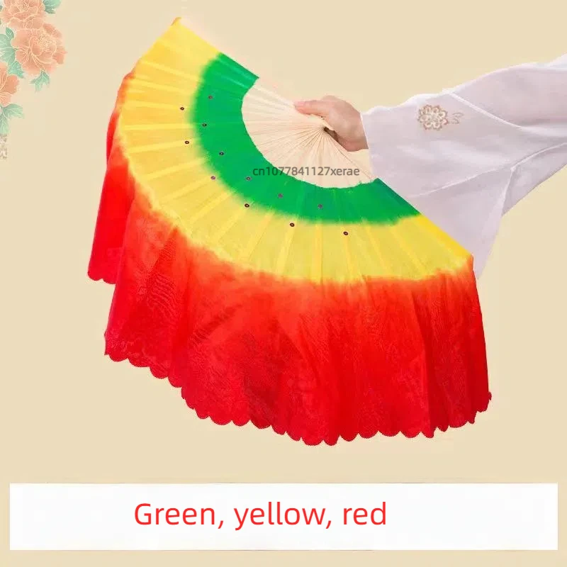 Танец живота с расширенным танцевальным веером, кадриль с витым веером Янко, двусторонняя пара танцевальных реквизитов для выступлений