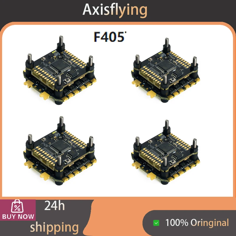 Axisflying FPV Drone Stack F405 Flight Controller 8-bit 60A 4-in-1 ESC