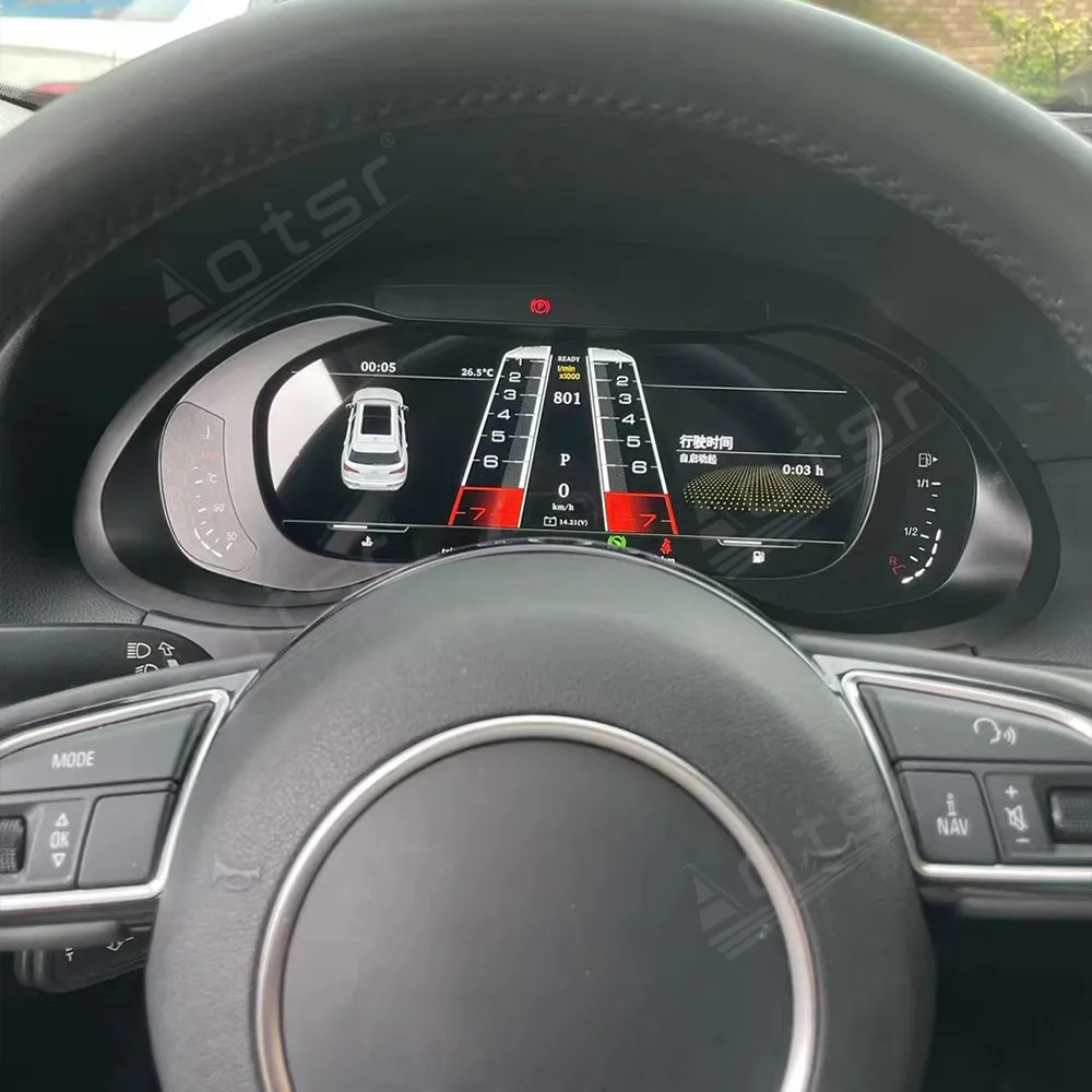 Digital Cluster Virtual Cockpit Dashboard For Audi Q5 2010-2018 A4L 2010-2017 Speed Meter Car LCD Screen Multimedia Instrument
