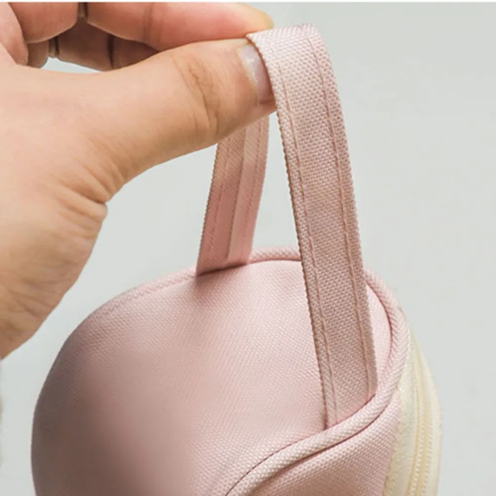 Robuste, tragbare Stifttasche, transparentes Mehrzweck-Federmäppchen, supergroße Stiftbox, Schulbüro