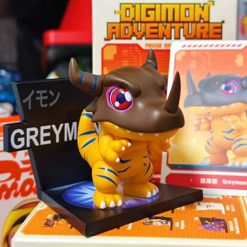 

Inventory Best-Selling Popmart Genuine Digital Adventure Refrigerator Magnets Series Blind Box Toys Desktop Ornaments Gifts