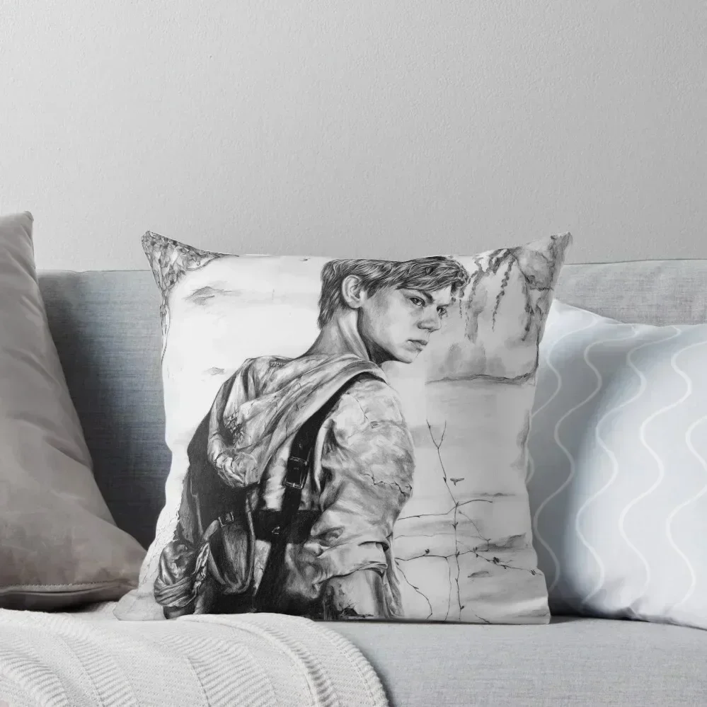 

Maze Runner - Newt Throw Pillow home decor items Luxury Cushion Cover Pillow Decor Decorative Cushion pillow