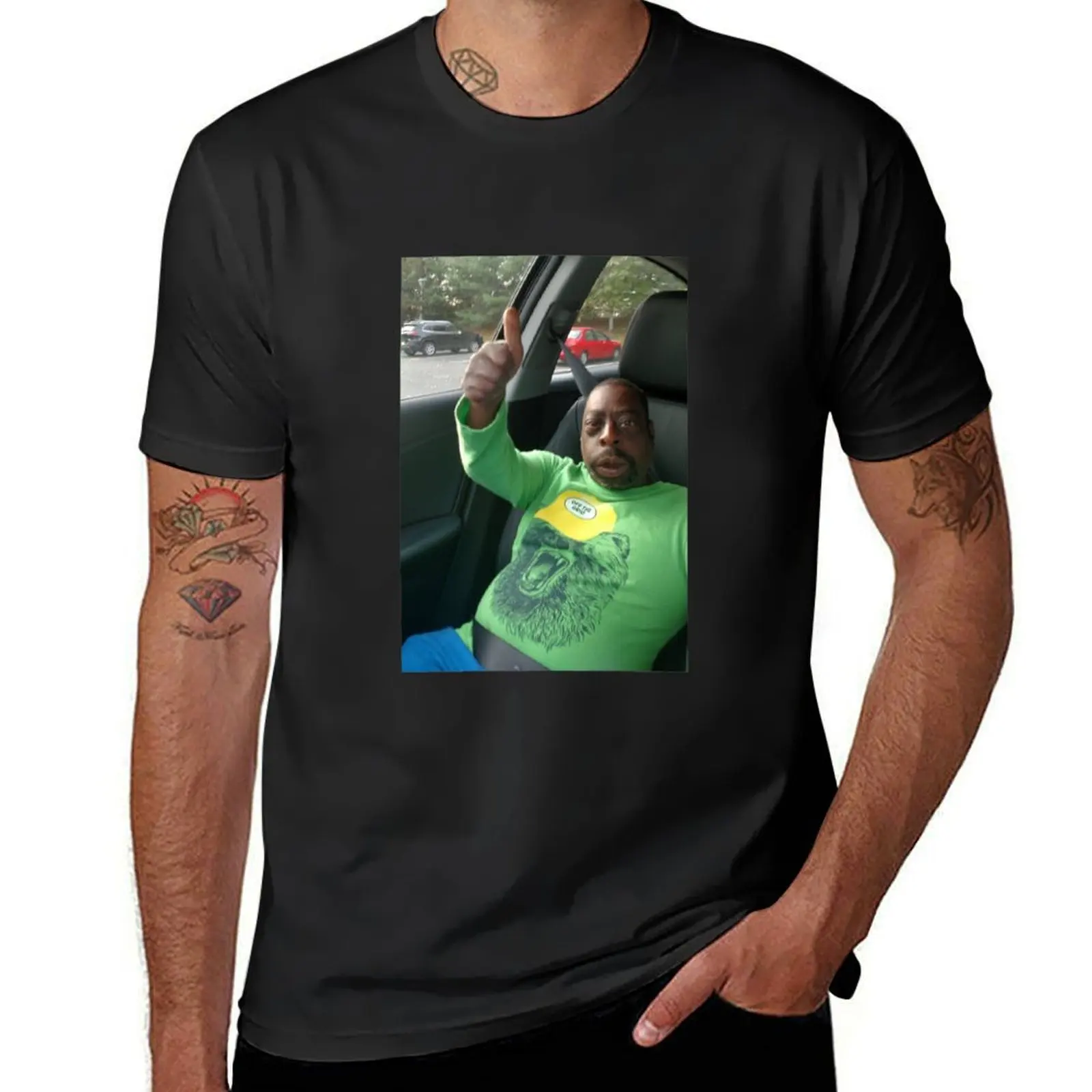 Lester Green Aka Beetlepimp T-Shirt graphics plus size tops sports fans Aesthetic clothing Men's clothing