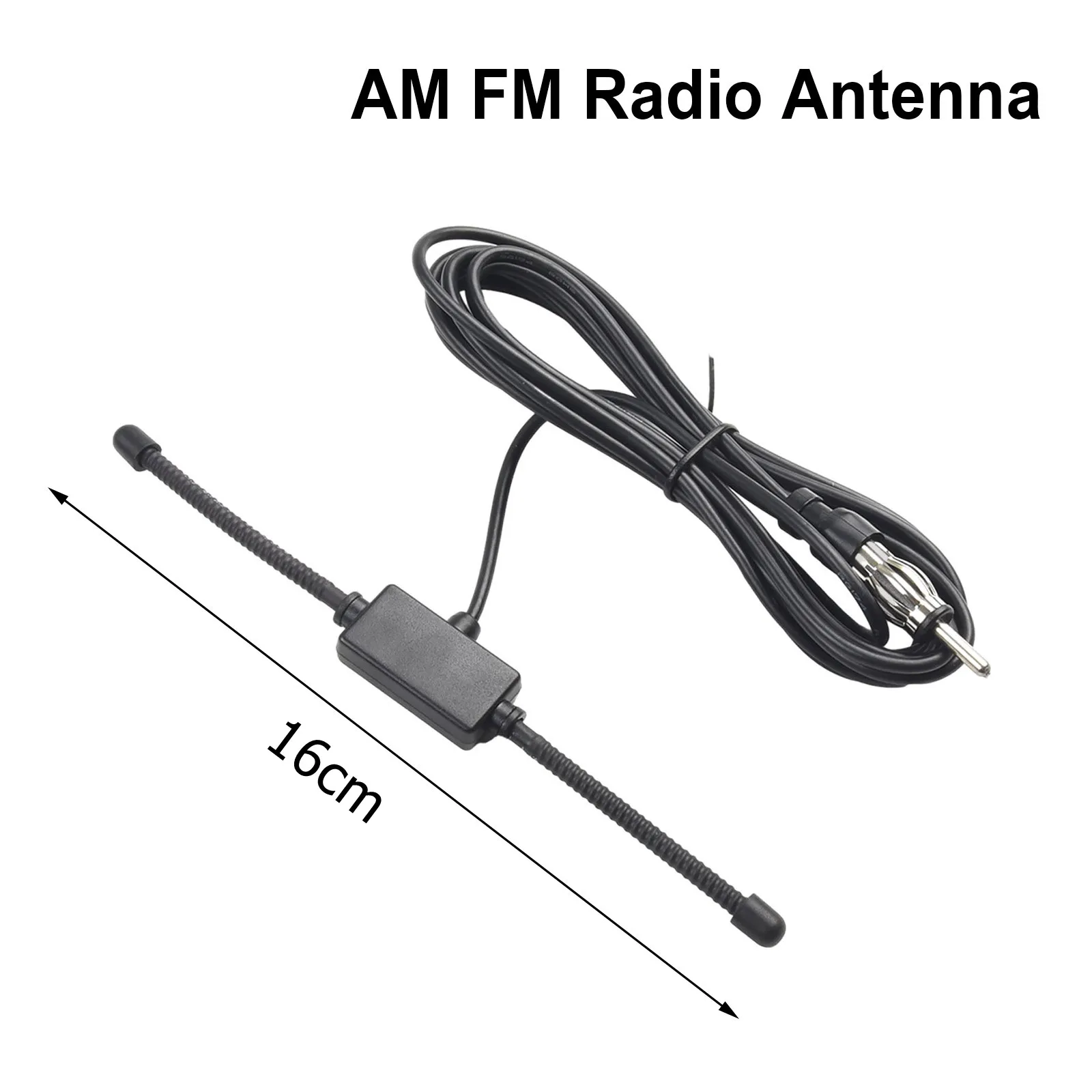 

Car Dipole Antenna Radio Tuner Radio Antenna Boat Stereo Head Unit Receiver Fits Most Vehicles 100% Brand New DIN