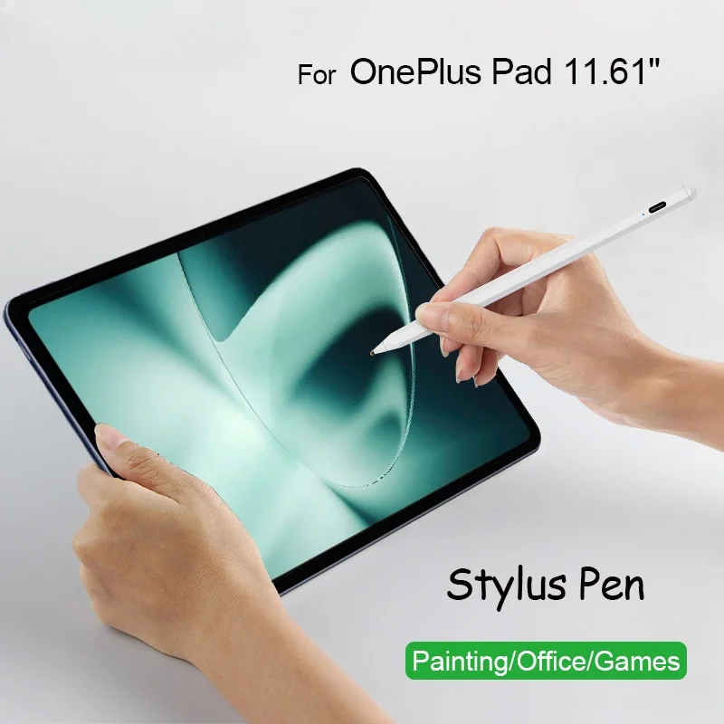 Stylus Pen For OnePlus Pad Go 11.35 Tablet Pen Rechargeable For OPPO Pad 2 1+Pad 11.61"Universal Screen Touch Drawing Pen Pencil