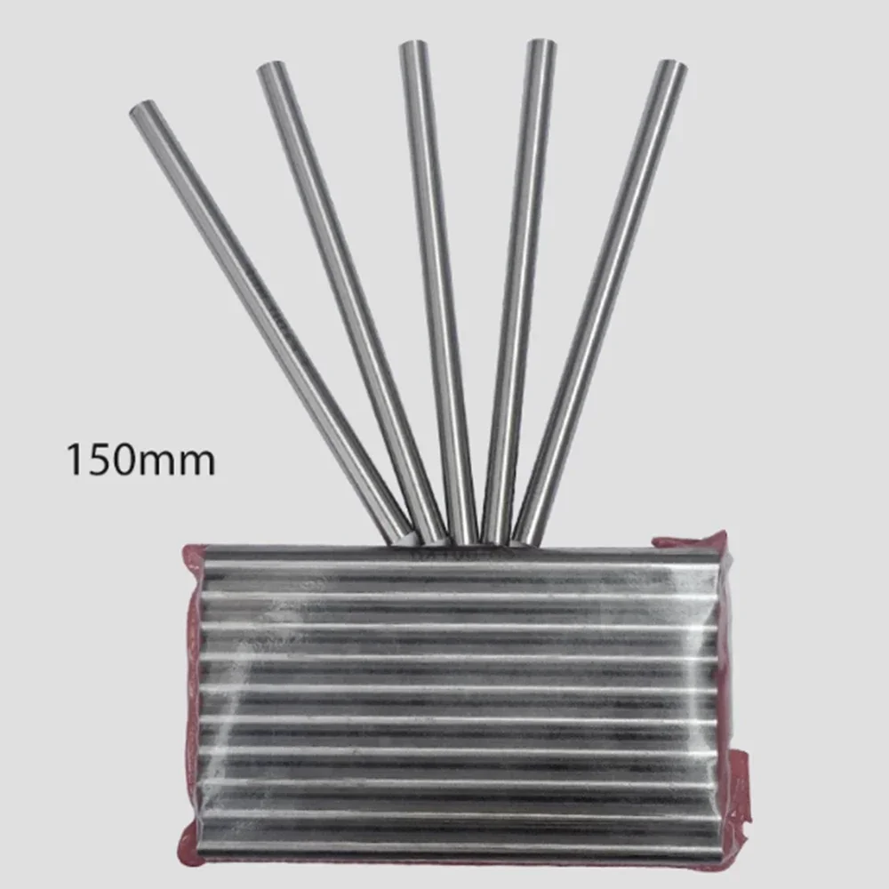 HSS High Speed Steel Solid Round Rod Lathe Bar Stock Diameter 3.1/4/4.1/5/5.1/6/6.1/7/8/9/10/11-20mm 100/150/200mm Long 2pcs