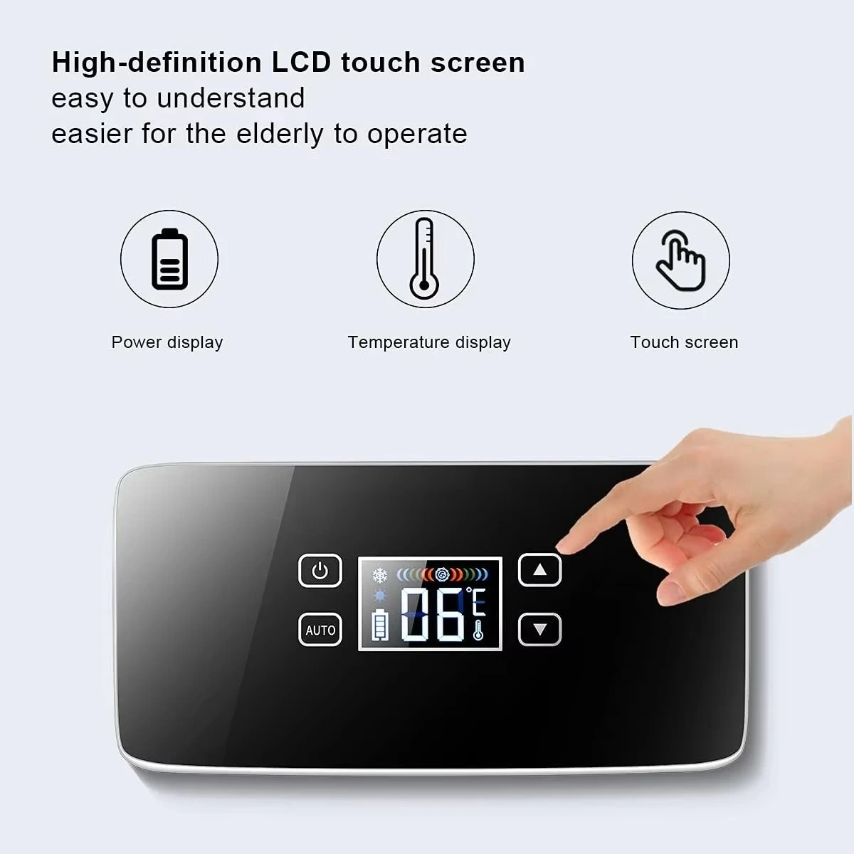 

New 13600mAh USB Portable Compressor Freezer, Travel Mini Cooler for Insulin & Medicine