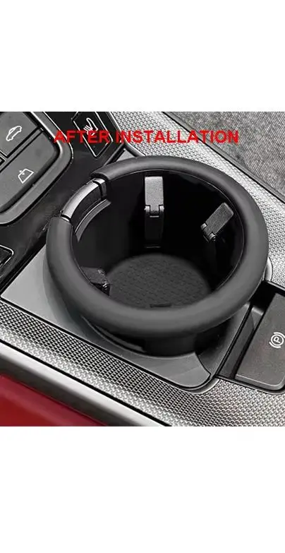 

Black color Center Console Drink Holder Cup Holder Insert for Porsche 992 911, C4S,Turbo & GT3RS Models