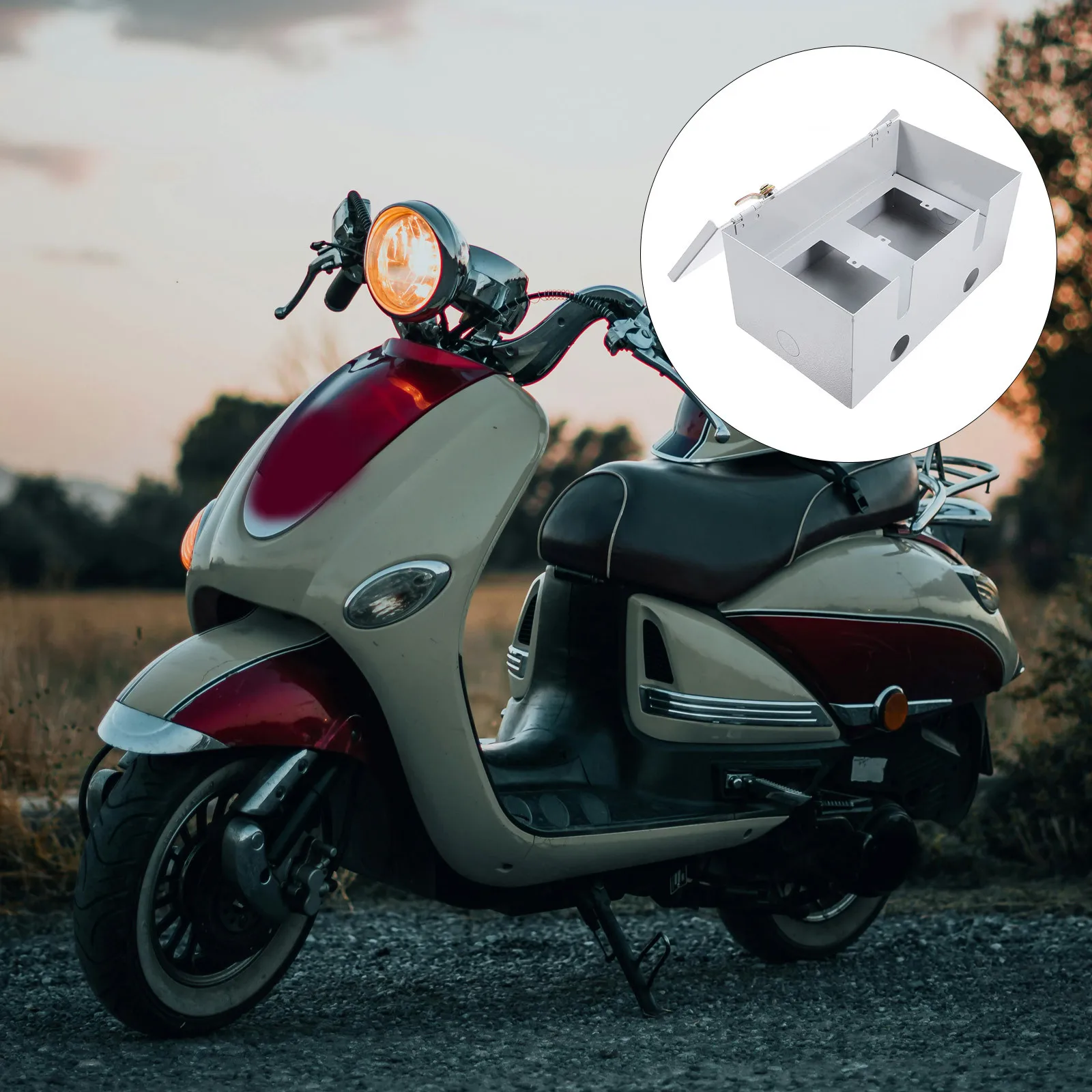 

1 Set Outdoor Outlet Box With Lock Waterproof Metal Enclosure For Ev Charging Stainless Steel Socket Box For Outside Electrical