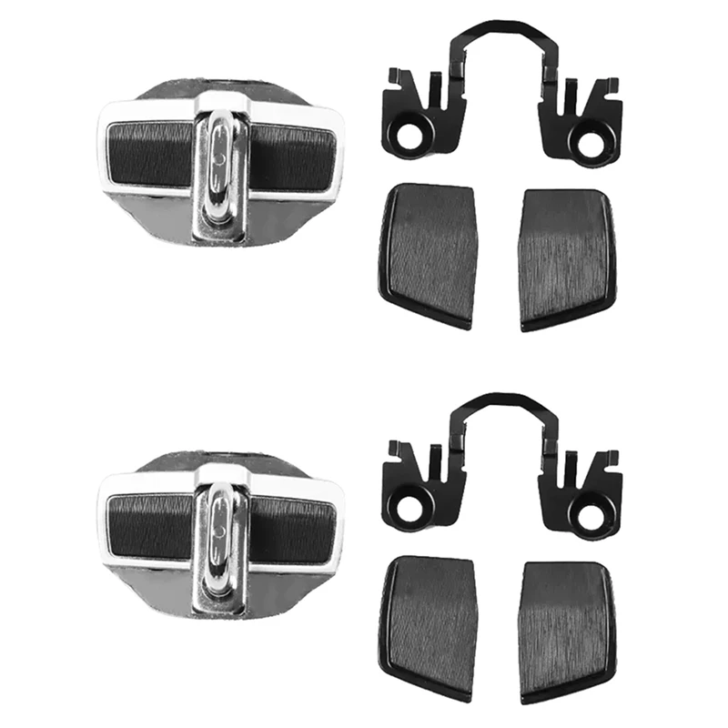 

2 Set Car TRD Door Stabilizer Buckle For Honda Civic Accord CRV Odyssey HRV Door Lock Protector Latches Stopper Covers