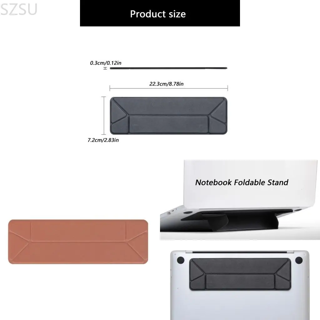 

SZSU PU Подставка для планшета Кронштейн Клей Регулируемый кронштейн для планшета Складной настольный компьютер