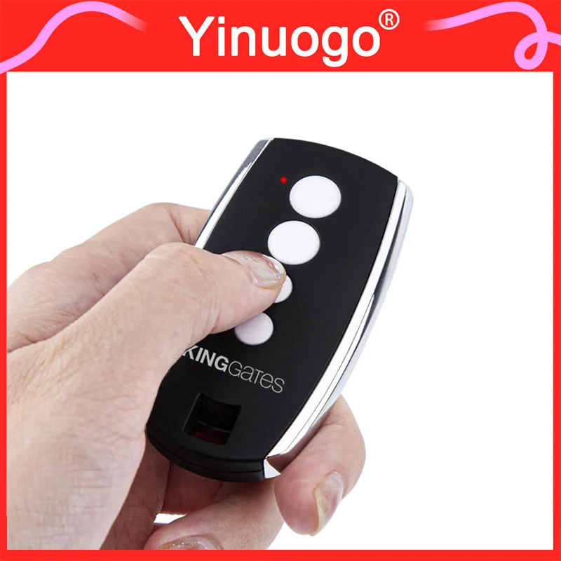 Compatible avec King Gates STYLO2K STYLO4K STYLO Télécommande radio 433,92 MHz Rolling Code KingGates Télécommande Ouvre-porte de garage