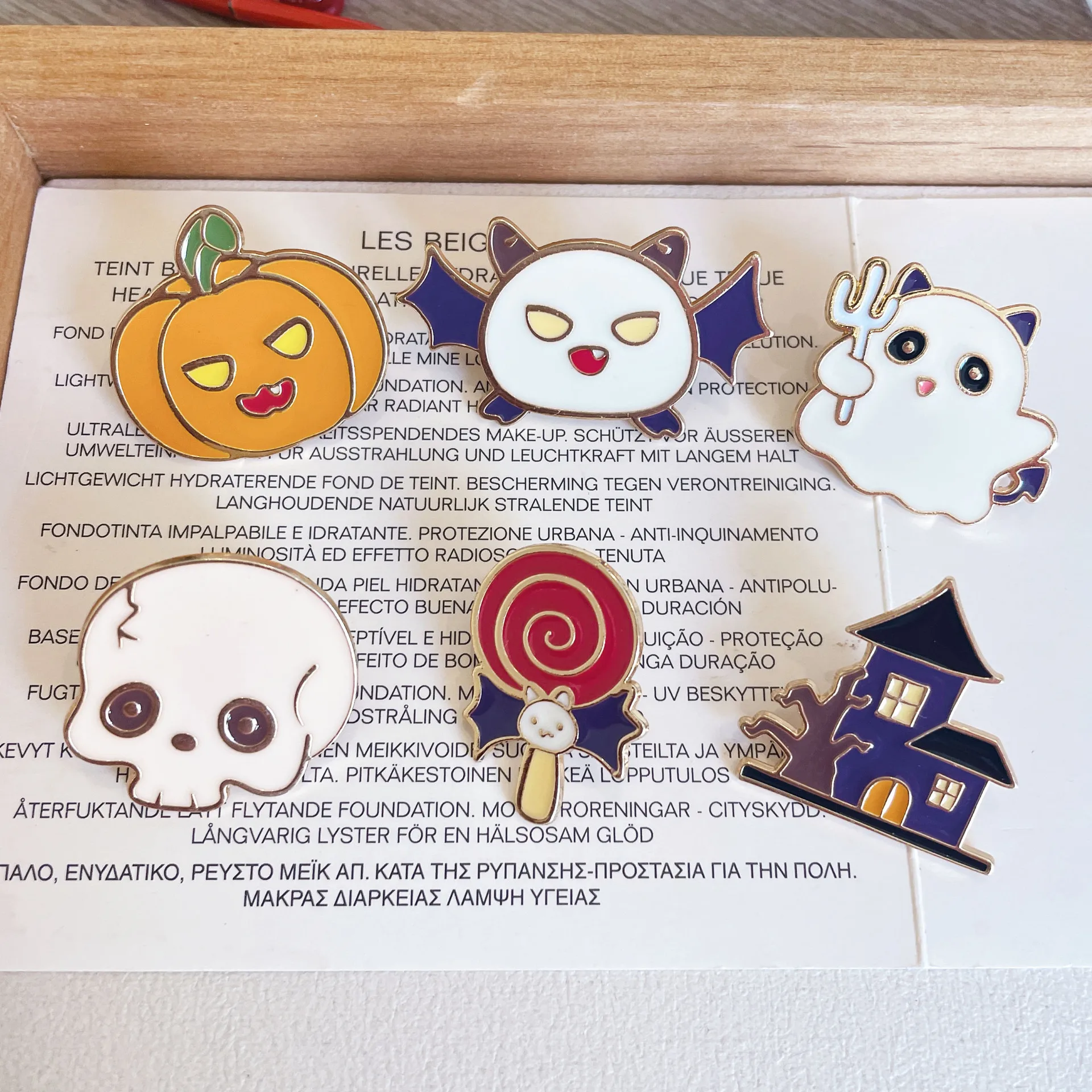 Lustige Halloween Geist Emaille Pins Punk Kürbis Horror Spinne Goth Skelett Brosche Revers Abzeichen Schmuck Hexe dunkle Festival Geschenke