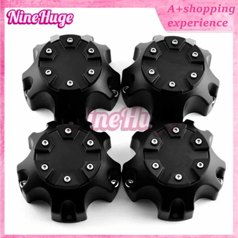

1/2/4X C6119071CAP TUFF A.T. Top Wheel Center Hub Caps C611907-1CAP Matte Black 5 Lug For T01 Rim 114.33mm