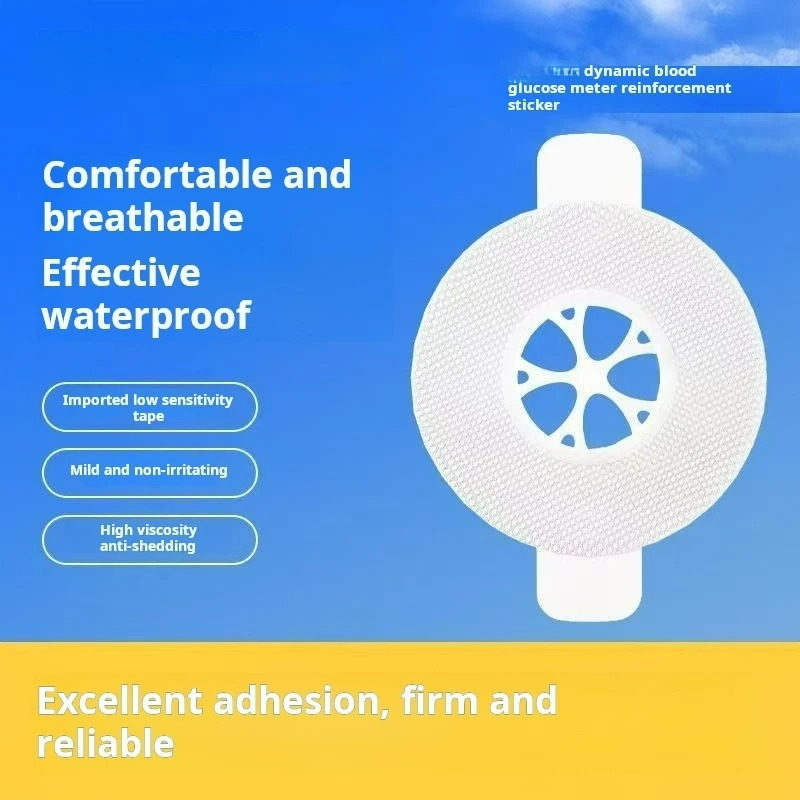 Linx Sensor cover patch Medical adhesive tape fix CGM system stickers Aidex X Linx Ican patch Collision prevention accessories