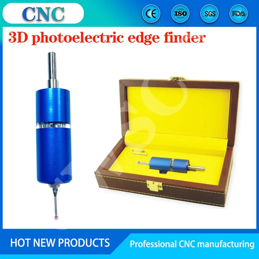 Wireless 3D photoelectric edge finder 0.001mm high-precision engraving machine ceramic three-dimensional centring rod