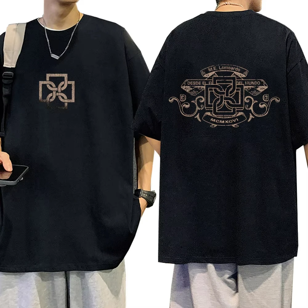 مغني الراب دوكي مورو EZEQUIEL مودو ديابلو تي شيرت الرجال النساء موضة الهيب هوب تي شيرت القطن عادية كم قصير المتضخم تي شيرت