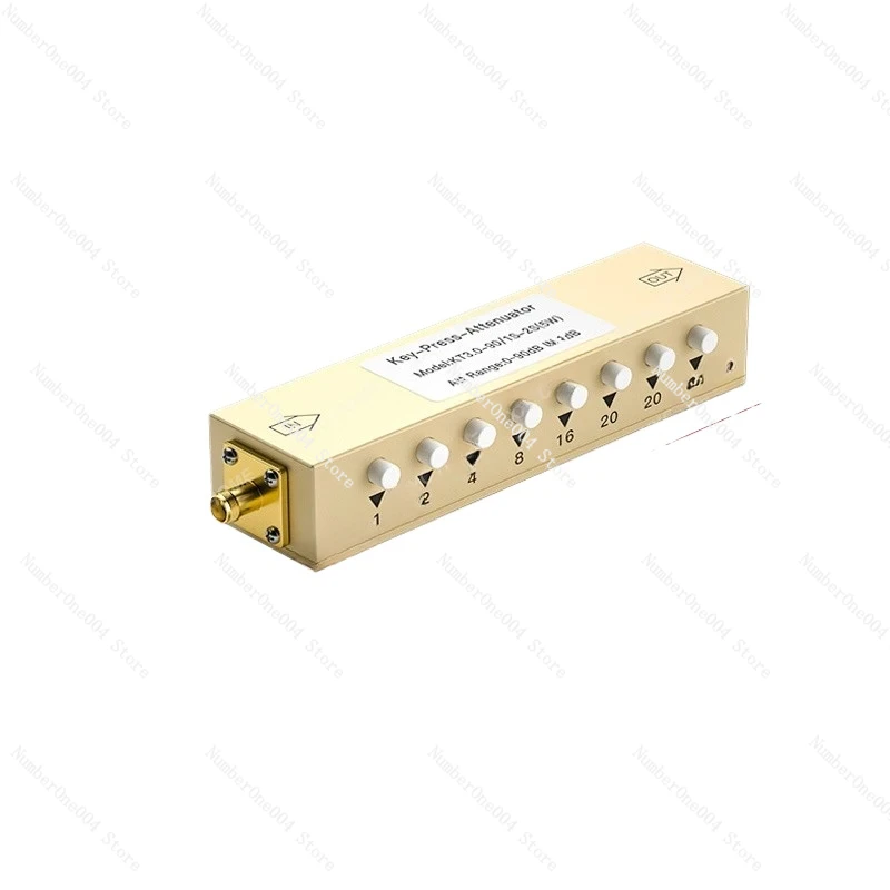 

Key Press 2W 5W RF Variable Attenuator 30dB 60dB 90dB 1dB Step Attenuator 3GHz 50Ohms