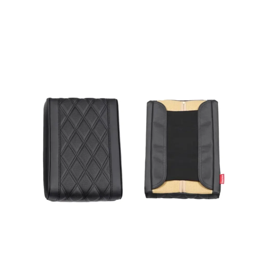 Couro Car Armrest Cover Pad, Almofada para Descanso de Braço, Memória Algodão, Center Console Mats, Protetor para GWM Great Wall Tank 300, 2023