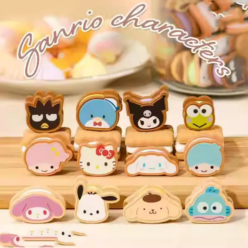 In Stock New Sanrio Family Sandwich Cookies Candy Moomie Moomie Beans Cute Xmas Decorations Birthday Xmas Gift