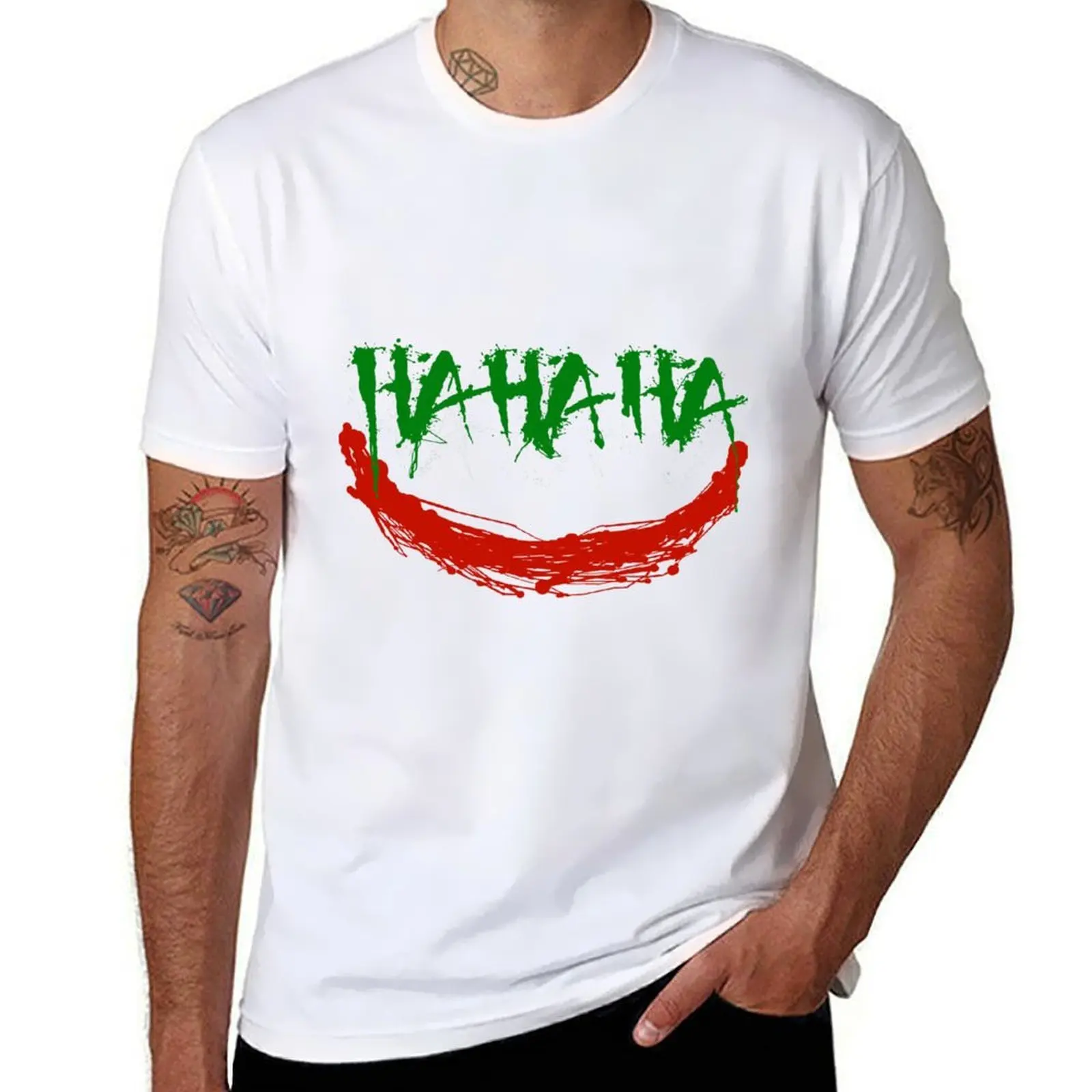 

Ha Ha Ha T-Shirt funny t shirts man t shirt for man 100 percent cotton T-Shirt