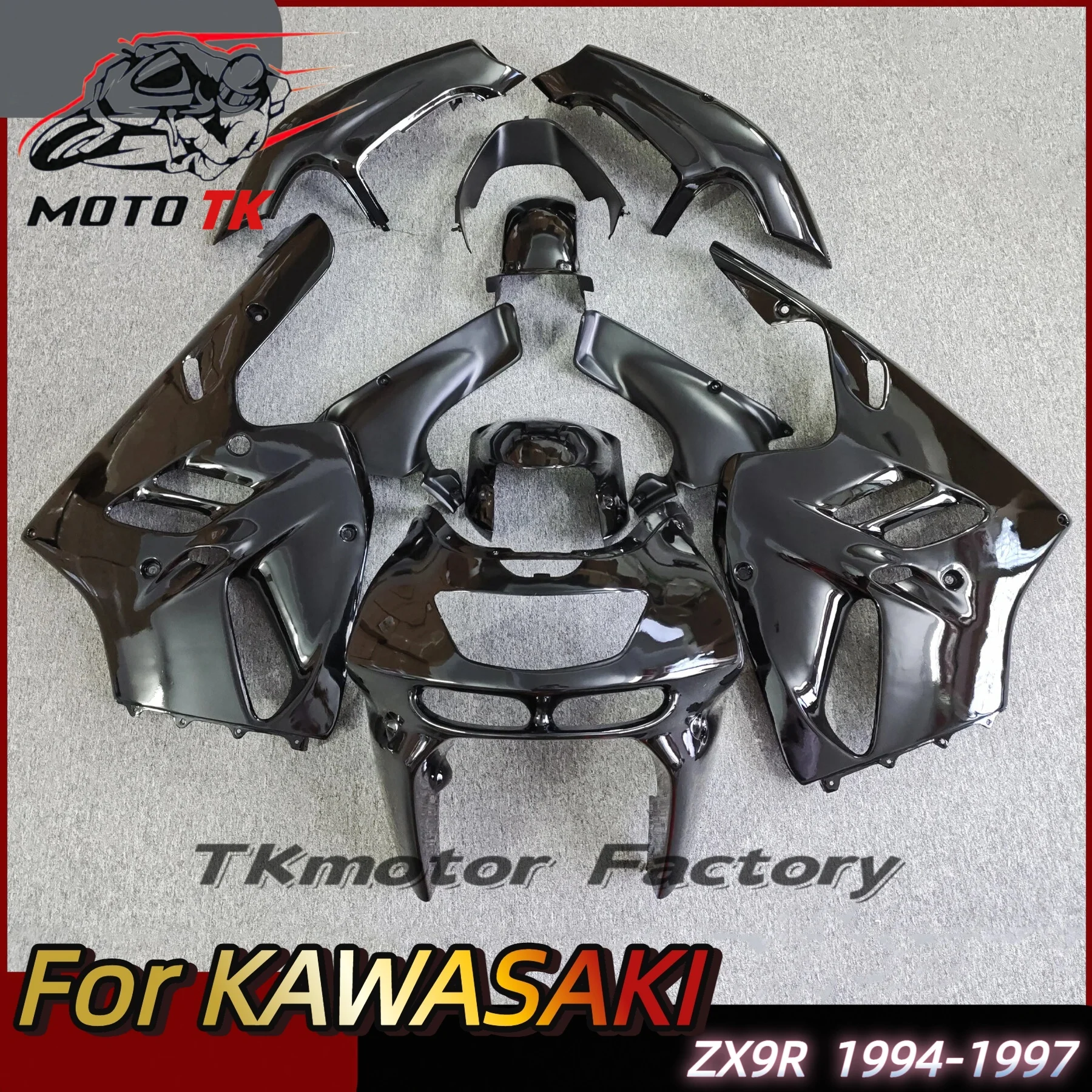 ABS Injection Motorcycle For Kawasaki Ninja ZX9R ZX-9R 1994-1997 Model Fairing Kit ZX 9R 1995 1996 Bodyframe Protective Cover