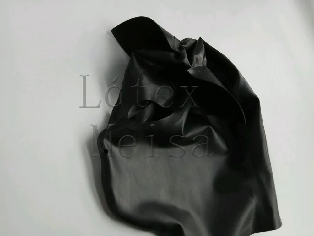 Capots en latex Zentai avec motif de chat animal, oreilles attachées et narines ouvertes et yeux avec fermeture éclair au dos pour adultes