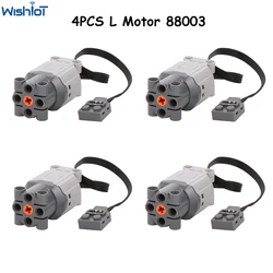 4PCS 88003 Power Functions L Motor Compatible with legoeds Technical Parts Assembled Building Block Car Toys MOC Bricks Power Up