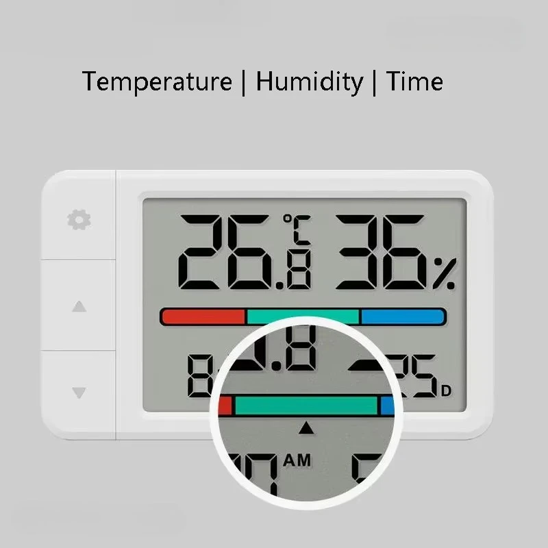 Mijia MiaoMiaoCe Intelligent Thermometer Hygrometer Meter Multi Function Clock Digital Display Weather Station Sensor for Home