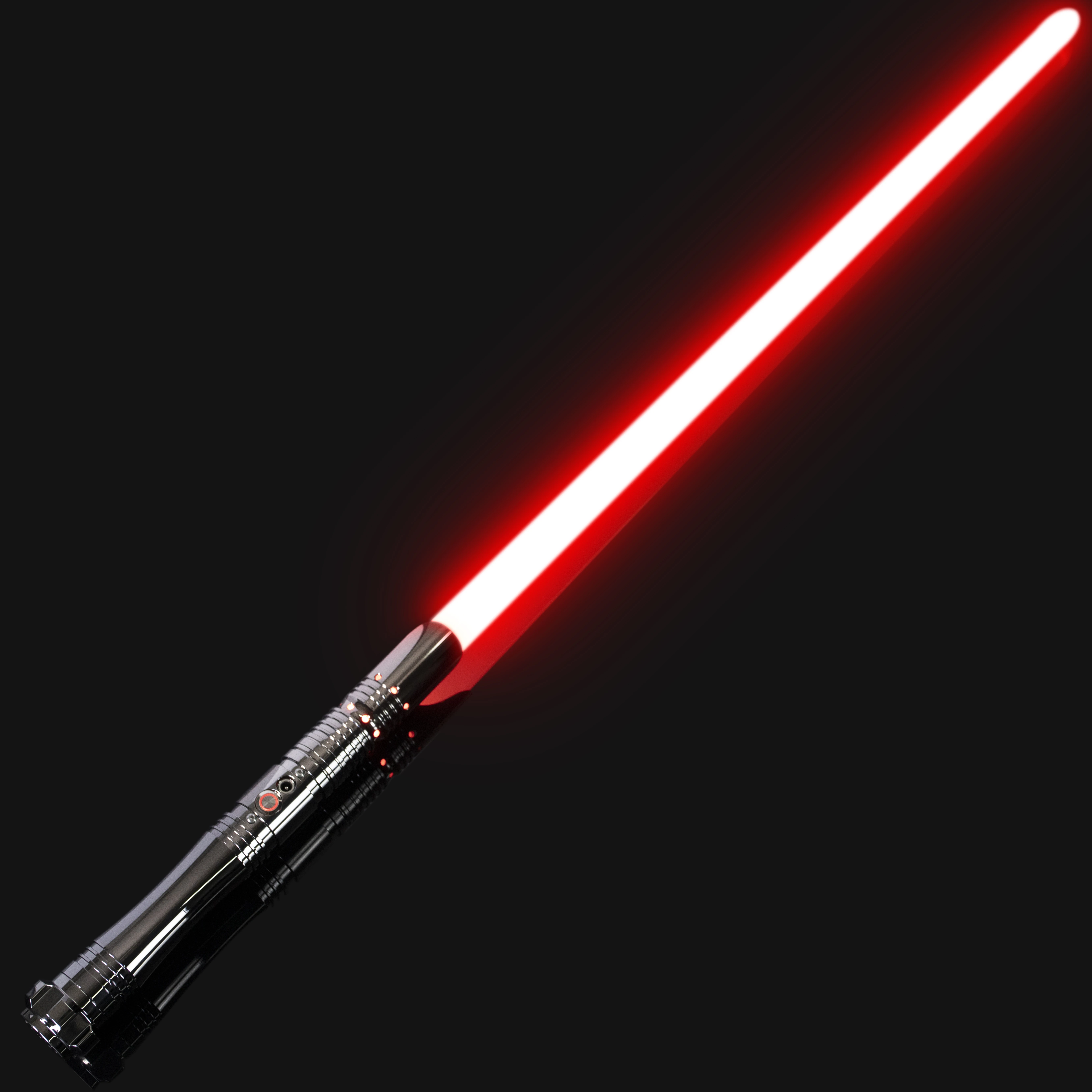 Proffie2.2 Pixel Lightsaber FOC Blaster Rechargeable Battery 92cm PC Blade Black Handle view 3