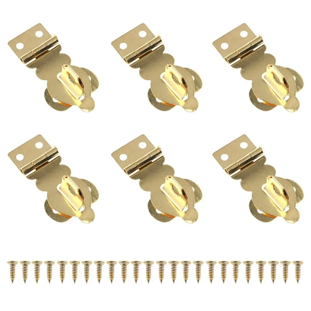 Brass Padlock For Jewelry Box Vintage Box Lock Brass Padlock Buckle Adaptable To Various Boxes Long-lasting Functionality