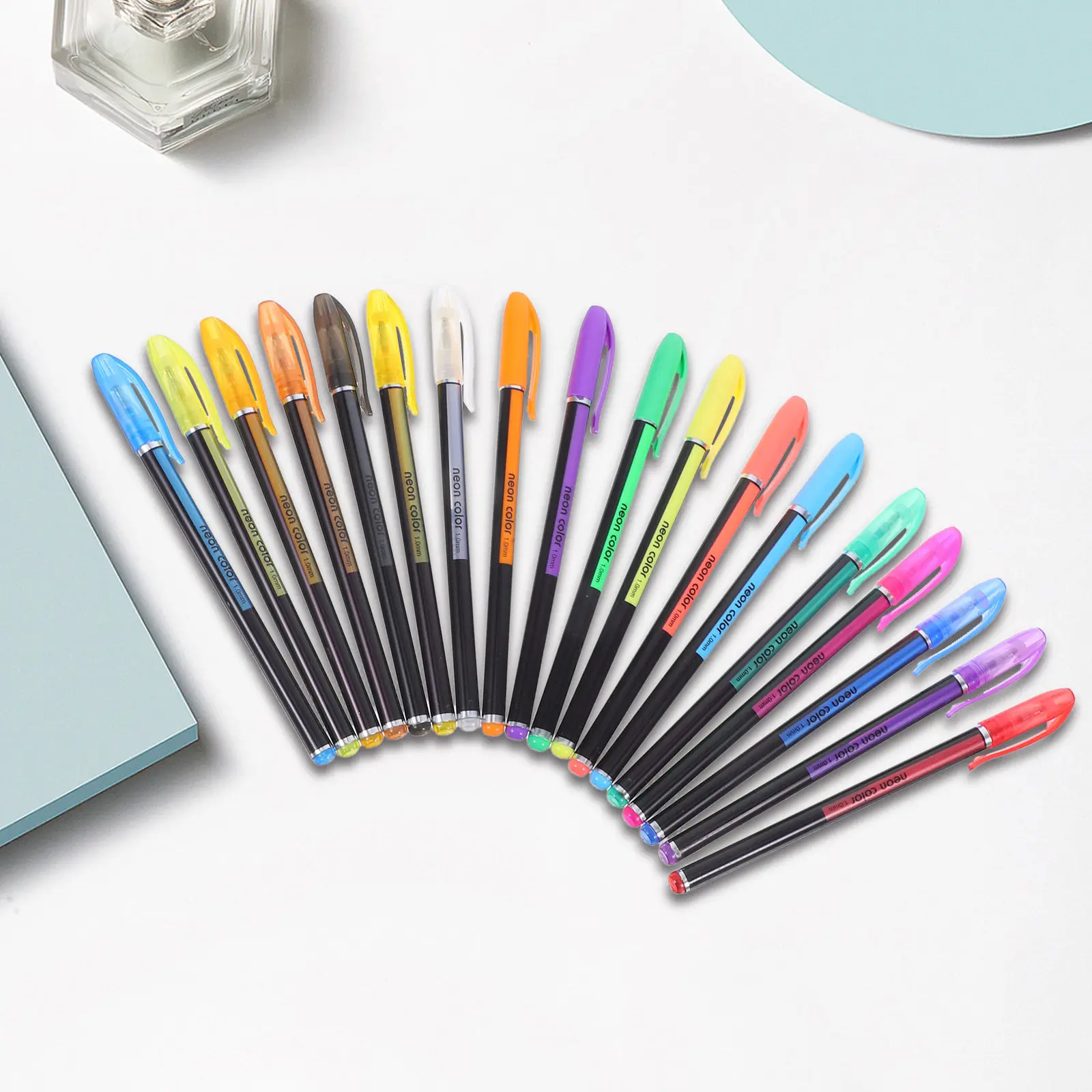Gel Ink Pens Set For Gel Pens For Coloring Books 0MM Assorted Smooth Flowing Crafting Handmade Cards