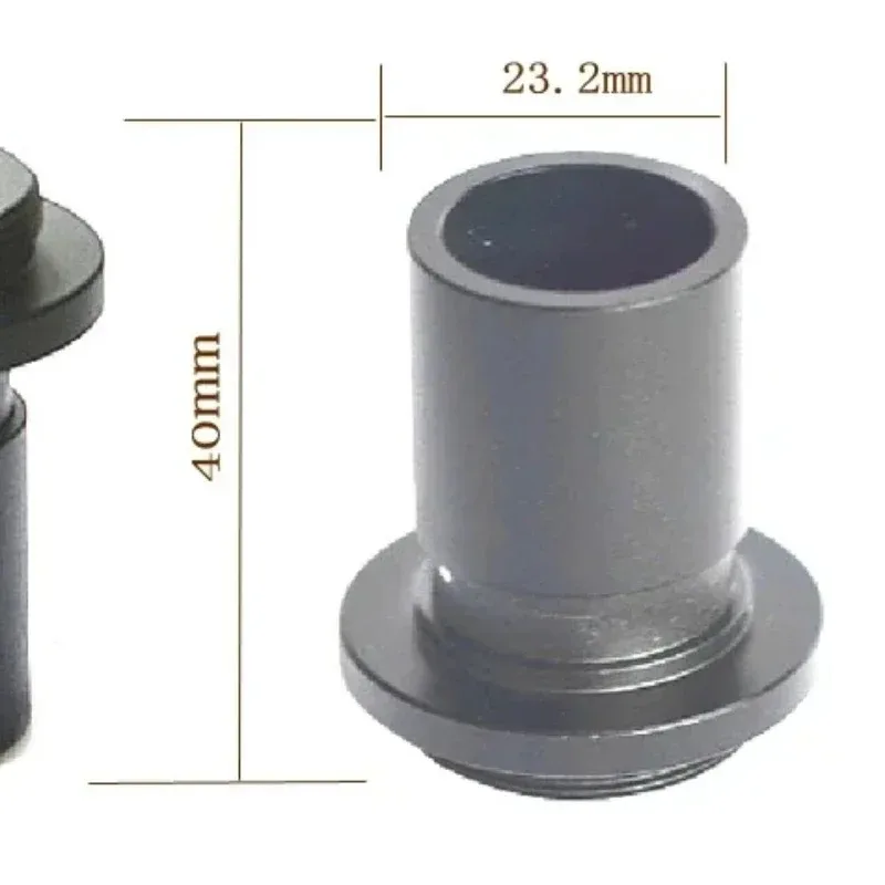 Standard Microscopio Camera C Mount Lens Adapter 23.2mm Tube Connecting to Electronic Eyepiece Microscope Accesorio Telescopio