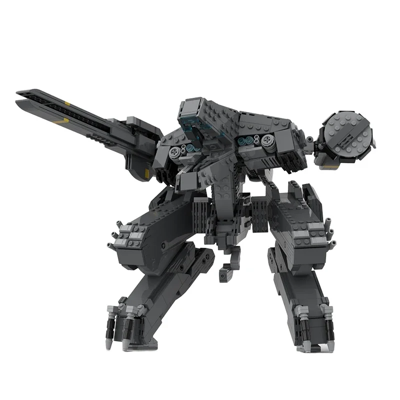 MOC New Movie Series Mecha Metal Geared Solid Rex Robot Building Blocks Set Warrior Bricks Toys For Children Birthday Kid Gifts