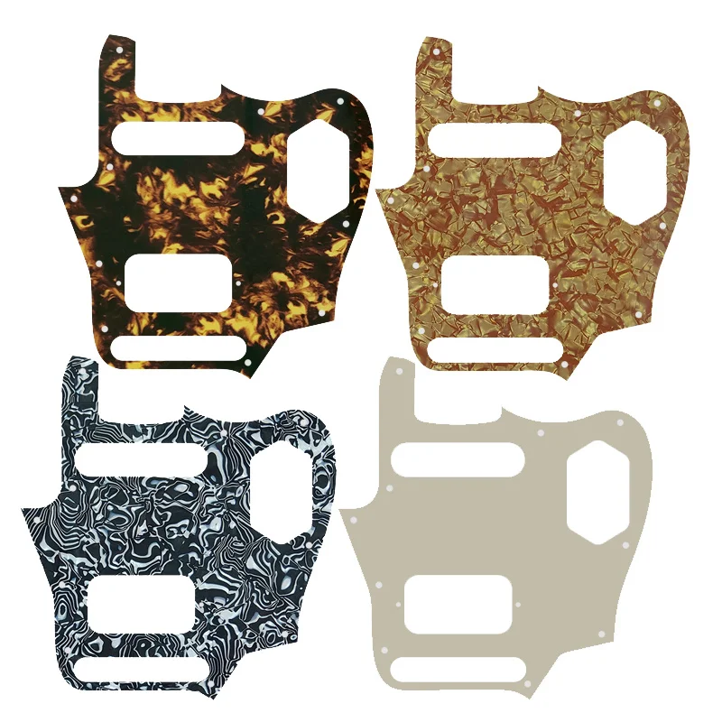 Custom Guitar Parts For US Jaguar SH Guitar Pickguard With Single And Humbucker Pickups