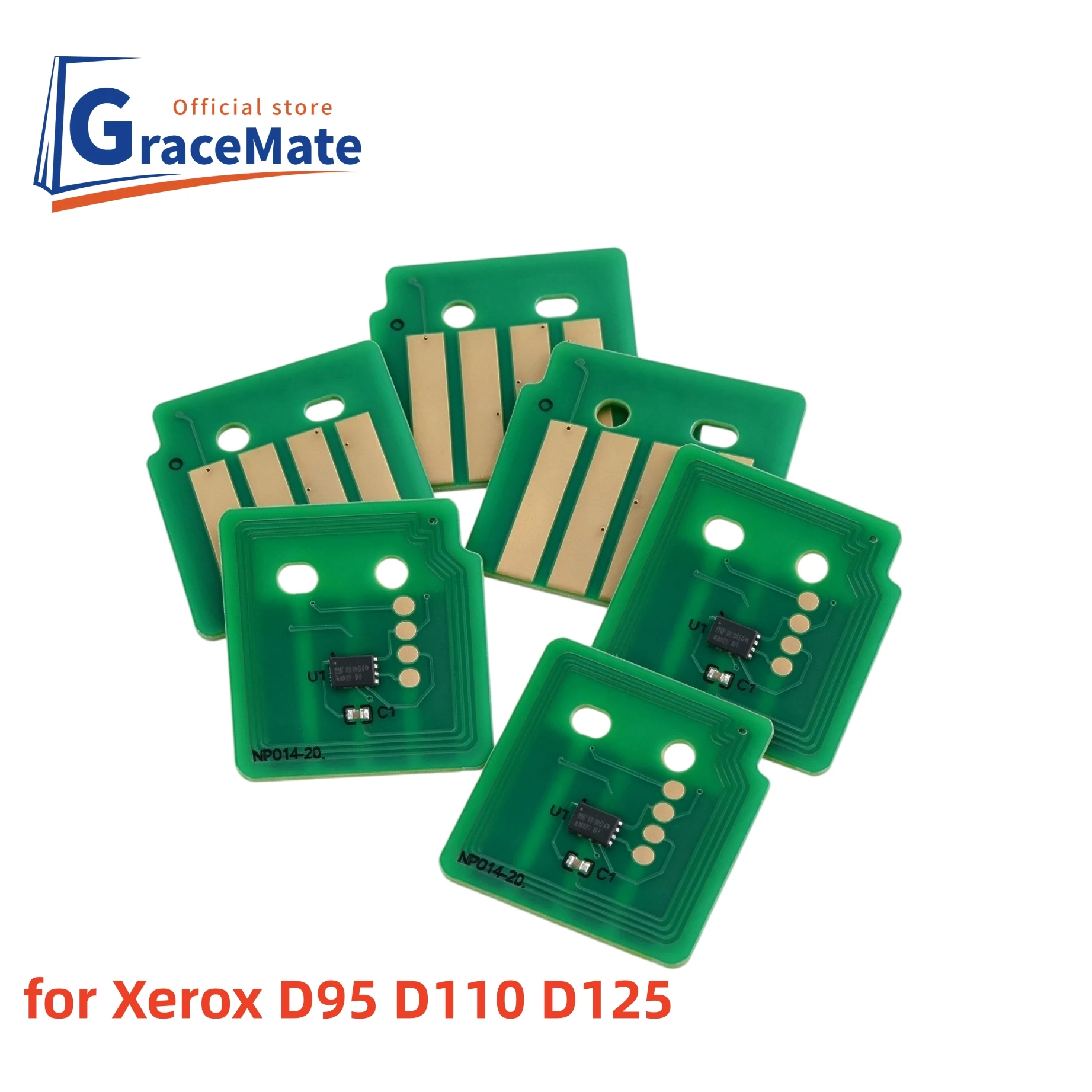 20pcs 006R01561 Toner Chip 013R01668 Drum Chip for Xerox D95 D110 D125 Printer Chip Reset