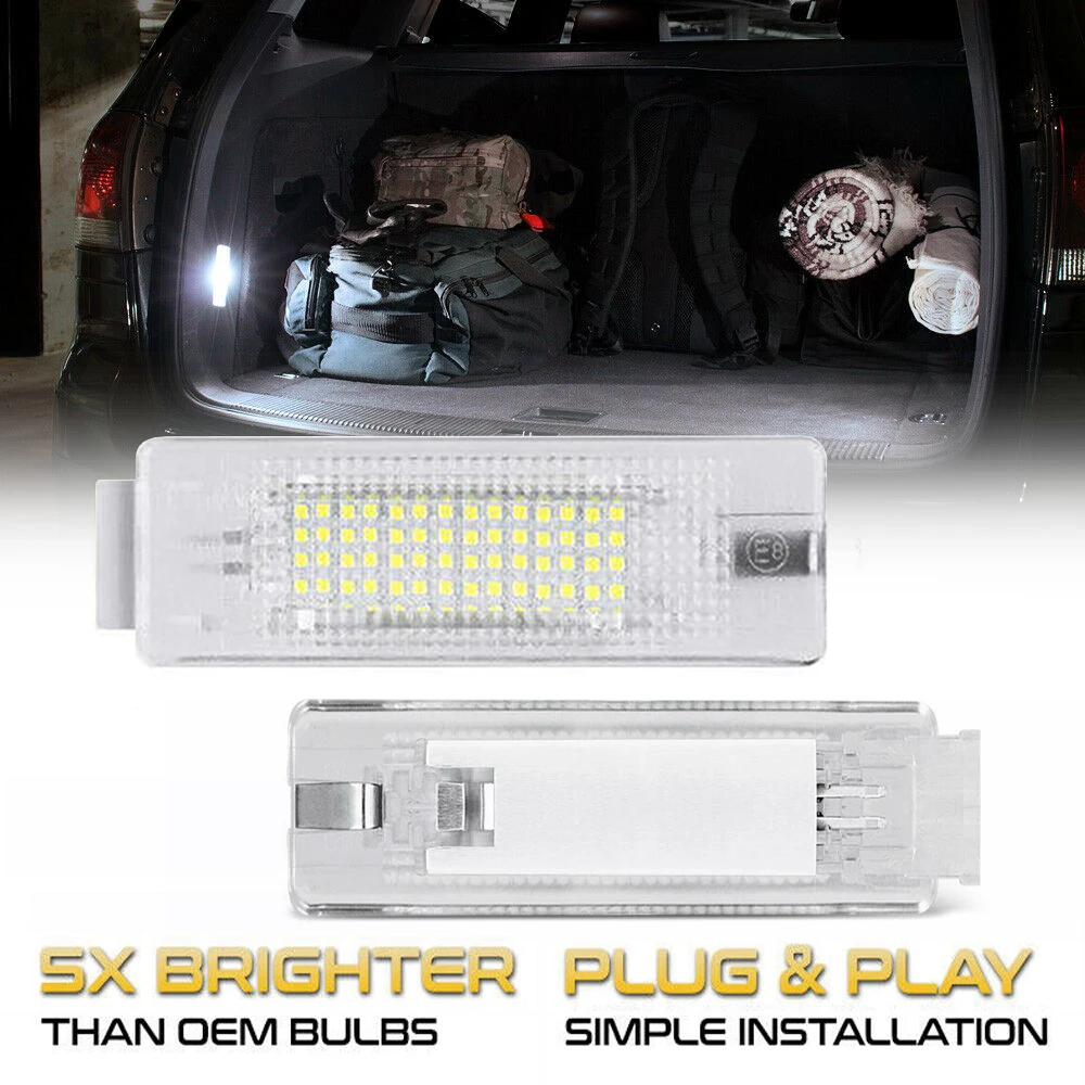

For Volkswagen VW Passat B6 B7 B8 CC Caddy Transporter T5 T6 Jetta EOS Touran Led Interior Boot Trunk Luggage Compartment Lights