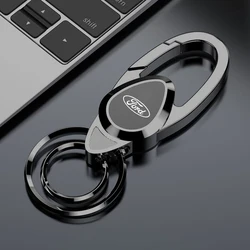 Car Keychain Key Chain Ring Key Holder Styling For Ford S MAX Ranger Focus Fiesta Mondeo Kuga Mustang Escort KA Ecospor
