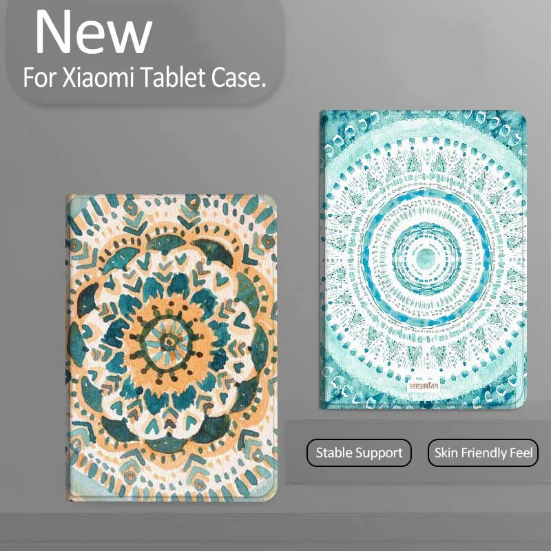 

Blue Mandala Pattern Art Gift Tablet Case For Xiaomi Redmi Mini Pad SE K 2 4 5 6 7 8 2023 2025 11 8.8 11.2 10.1 Pro