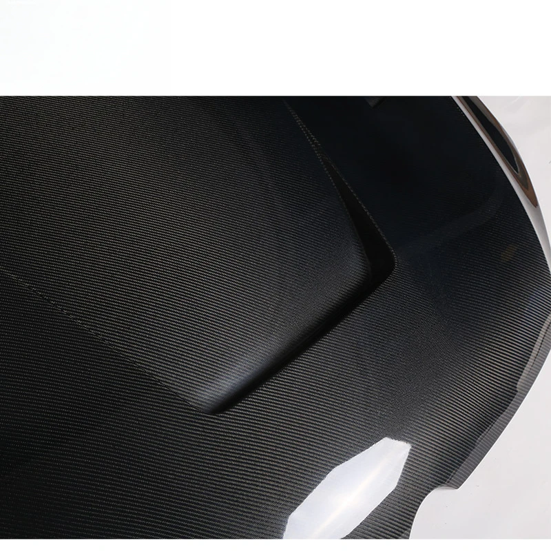 High Quality C Style Carbon Fiber Engine Hood Fit 2014-2016 Racing Exterior Modification Body Parts