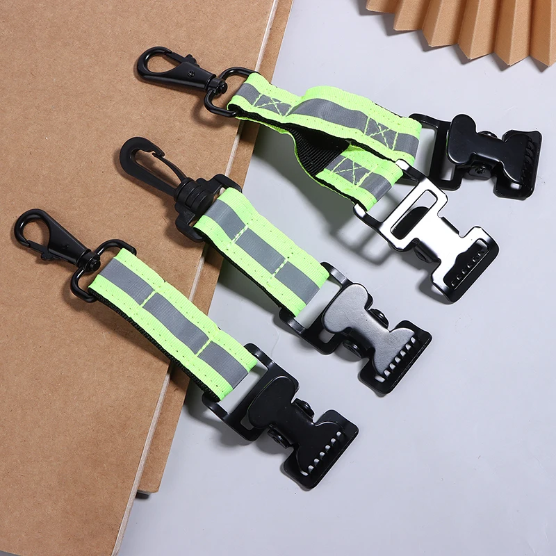 

1/ 2 Gloves Hanging Glove Clips Firefighter Strap Universal Holder With Clip for Tool Bags Keeper