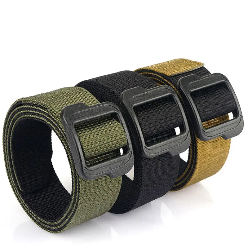 Mens Tactical Belt Thickened Nylon Military Army Belt Male Tactical Accessories Genuine Tactical Belt Military Belt Gun Belt