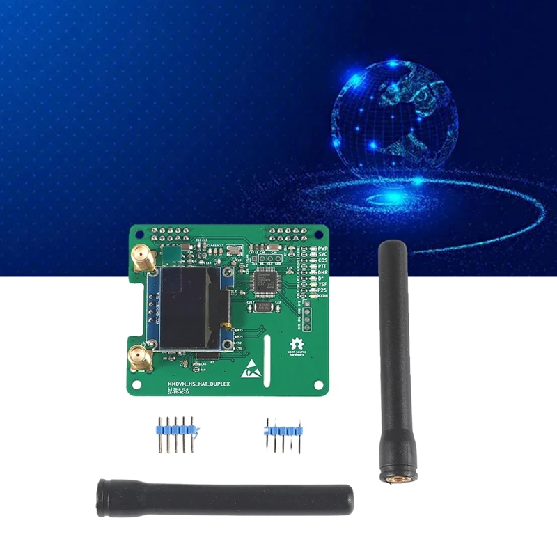 Módulo dúplex para Raspberry Pi, módulo práctico multifuncional, MMDVM, Hotspot, compatible con P25, DMR, YSF