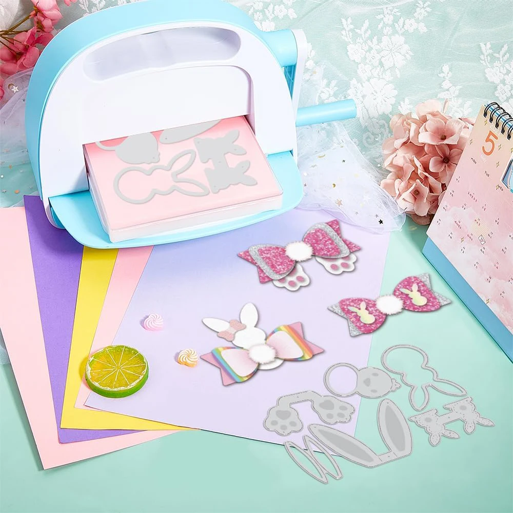 Metal cutting mold Easter Bunny Metal die-cutting DIY embossing Used for cards Create a clipboard Album decoration