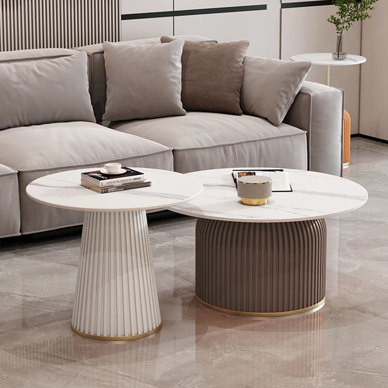 

Modern Bedside Coffee Tables Mobile Bedroom Minimalist Round Coffee Tables Modern Floor Tavolino Da Salotto Home Furniture